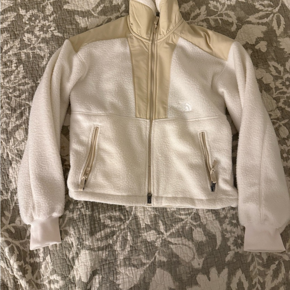 The North Face White Teddy Jackets